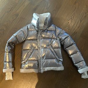 Metallic silver SAM jacket